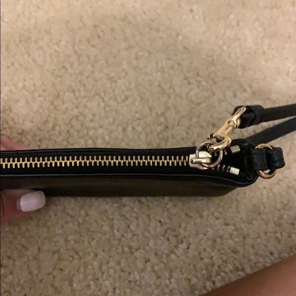 Coach Black leather Wristlet - Picture 7 of 8